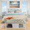 Designart 'Brown Starfish on Caribbean Beach' Beach Bedding Set - Duvet Cover & Shams